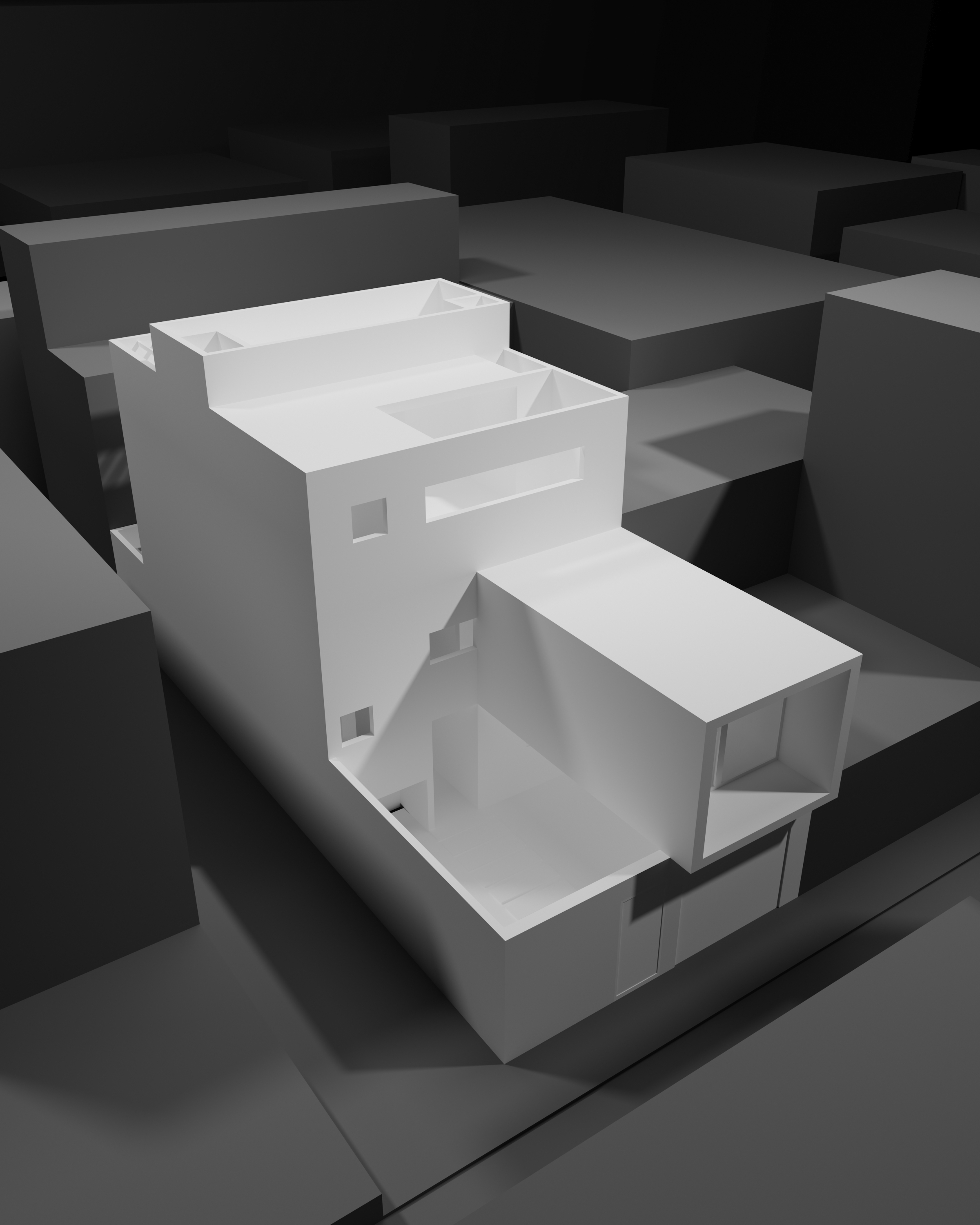 Casa la Colpa - Maqueta