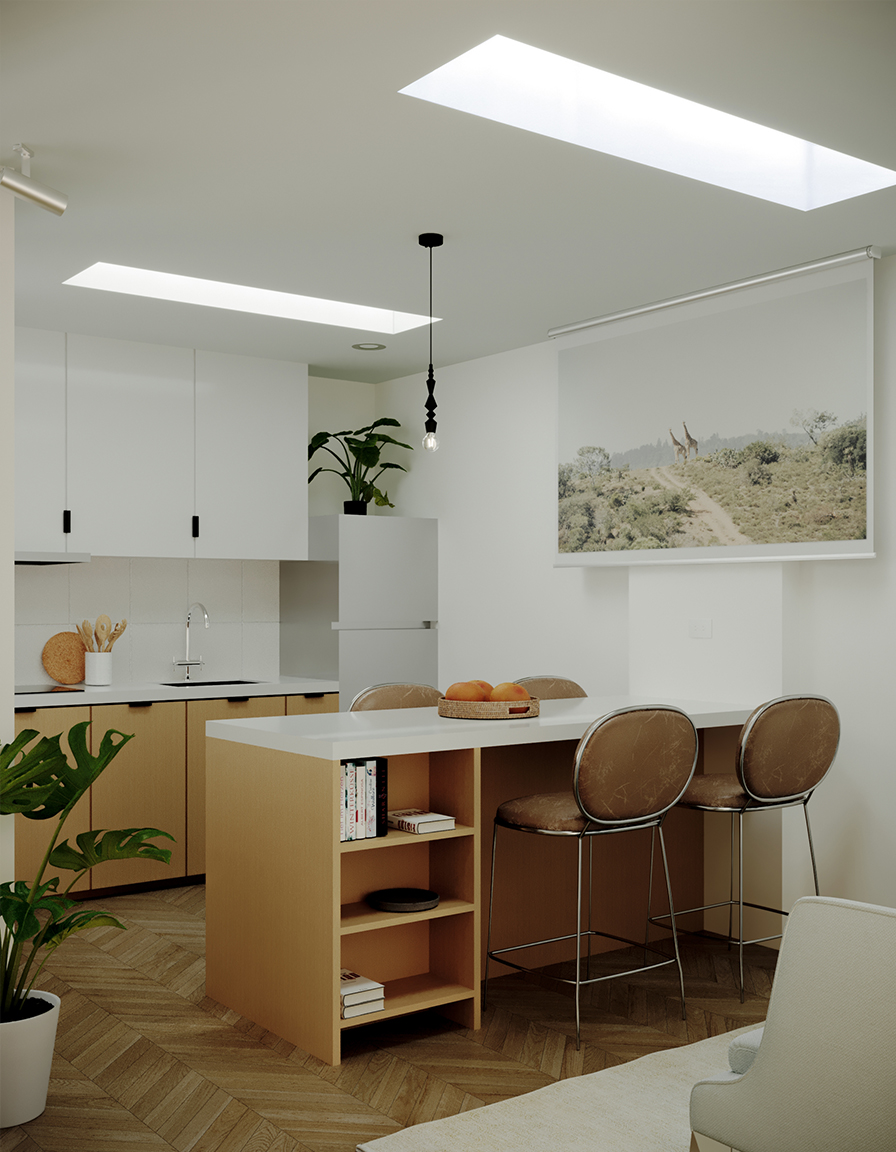 Departamento-L+W-2 - Comedor Cocina