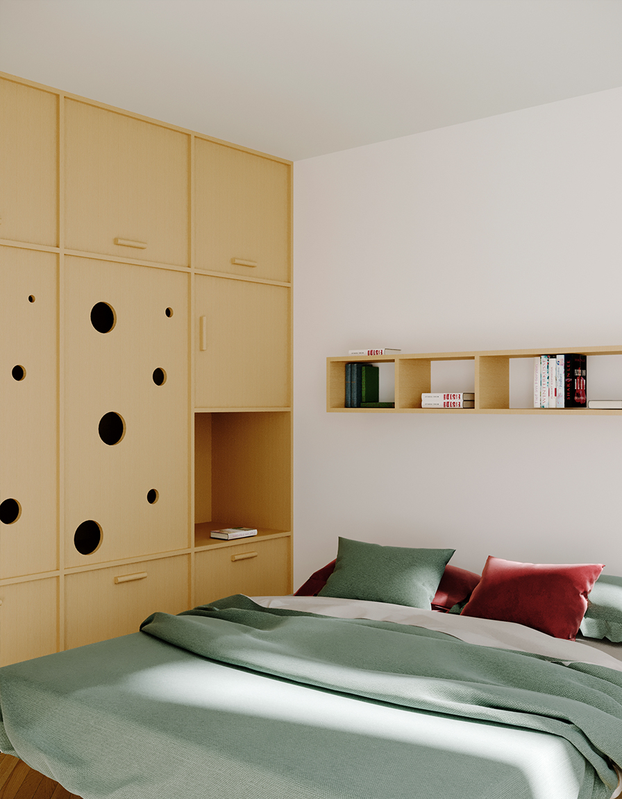 Departamento-L+W-2 - Dormitorio
