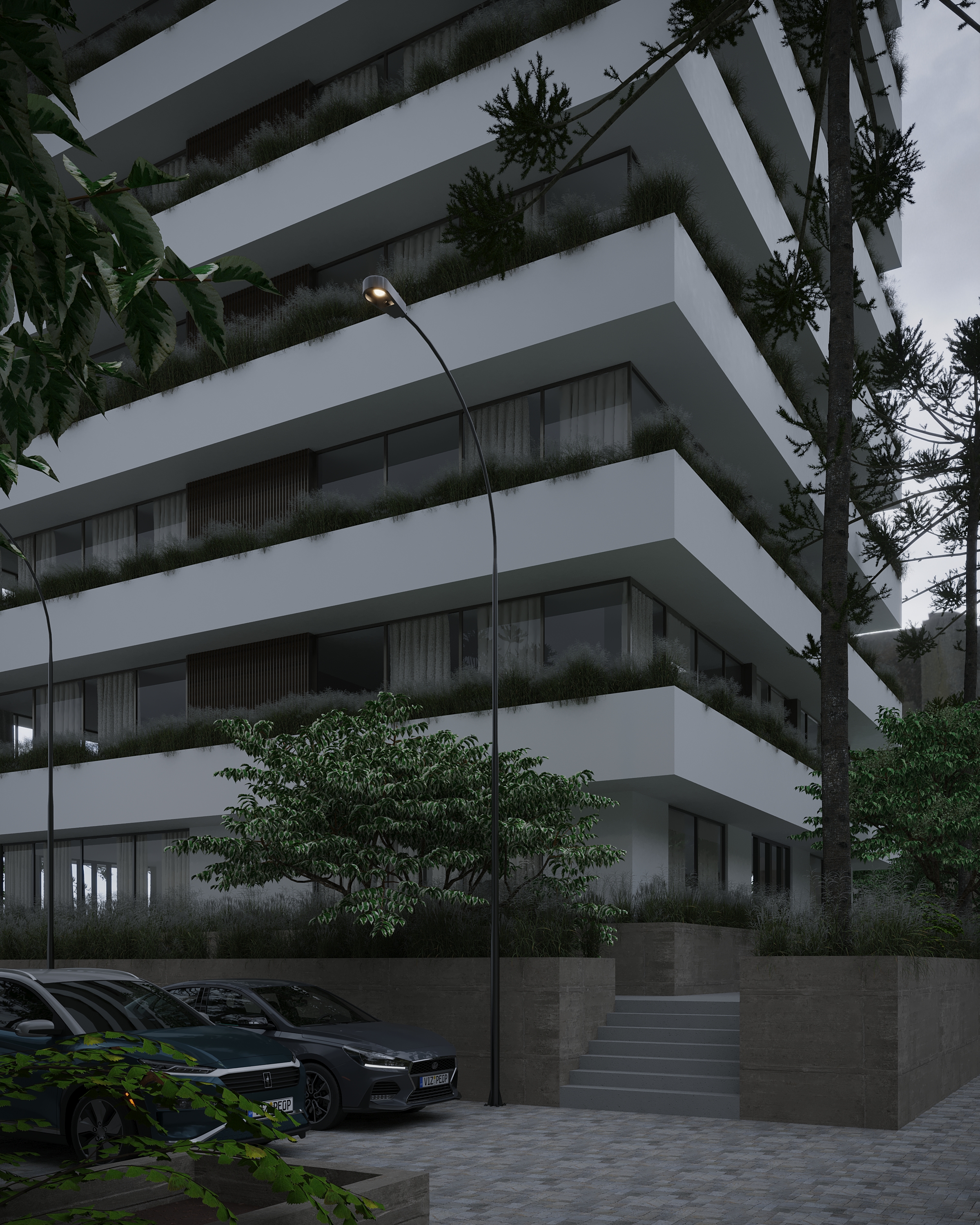 Edificio A10 - Estacionamiento